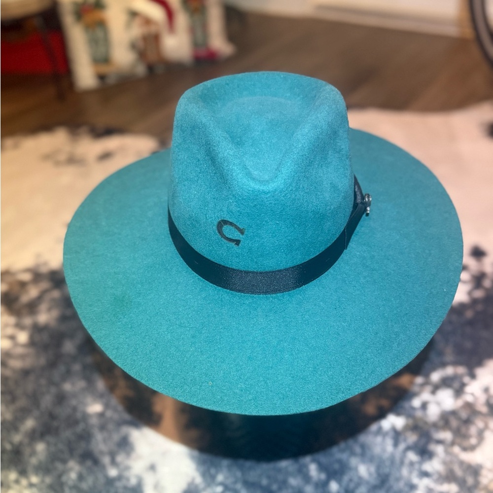 Charlie 1 Horse Highway Hat teal